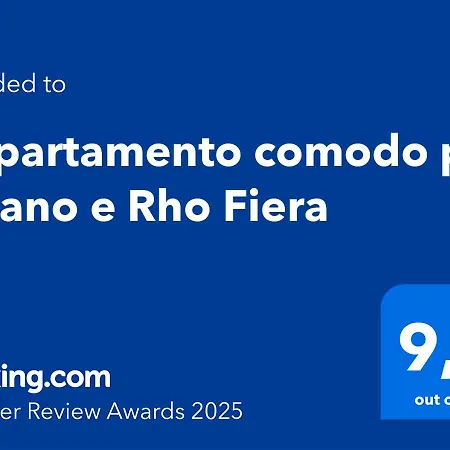 Apartment Comodo Per E Rho Fiera *